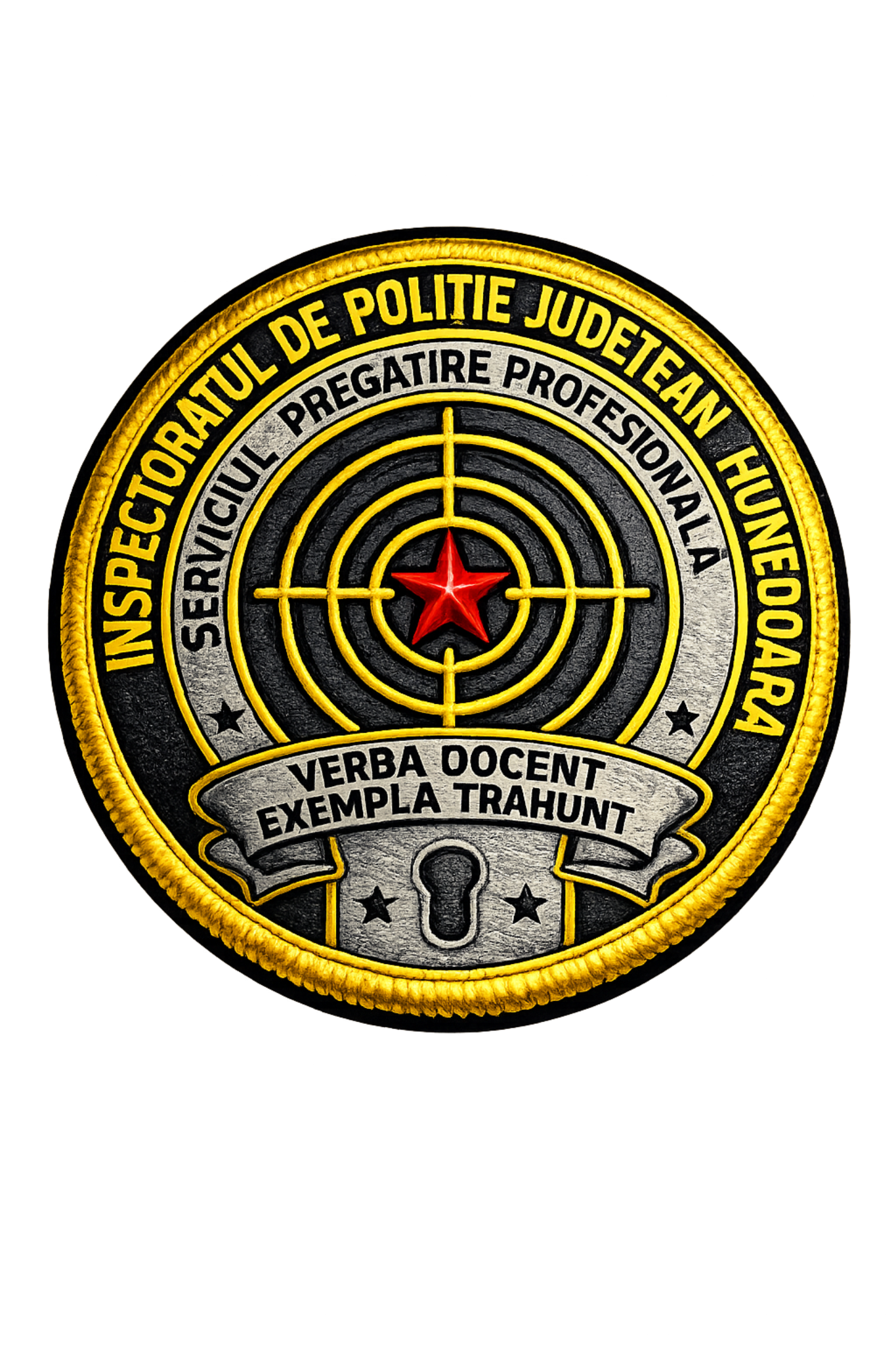 Emblema Serviciului Pregătire Profesională - IPJ Hunedoara